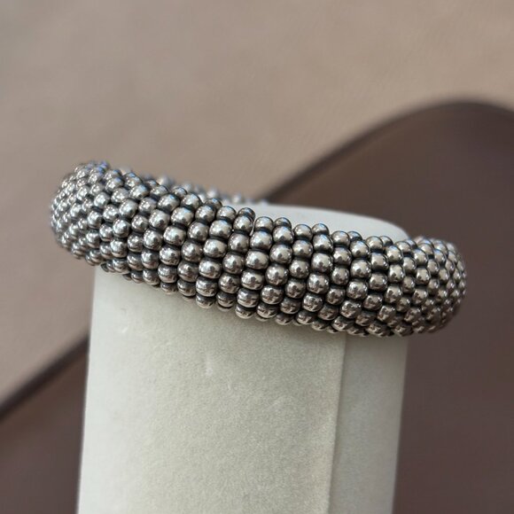 Lagos Signature Caviar Bracelet 15Mm - Picture 5 of 14